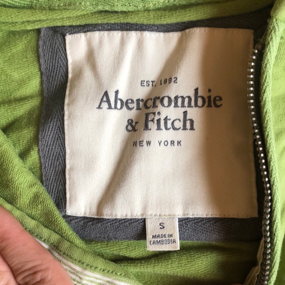 Abercrombie & Fitch zip up sweatshirt - Picture 3 of 4